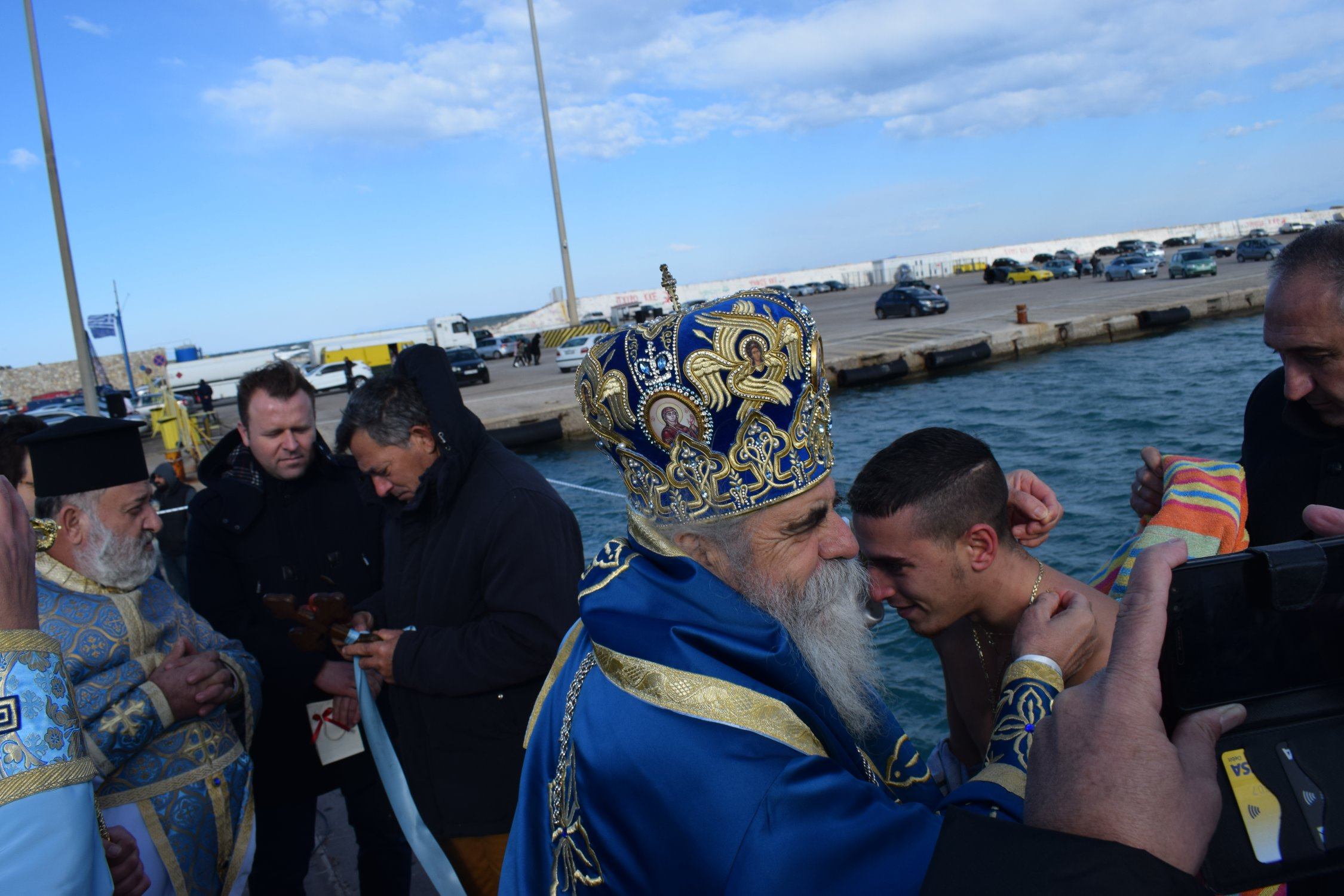 Κυλλήνη: Με επισημότητα και Θρησκευτική κατάνυξη εορτάστηκαν τα Άγια Θεοφάνεια 2020 στο λιμάνι της Κυλλήνης (Photos)