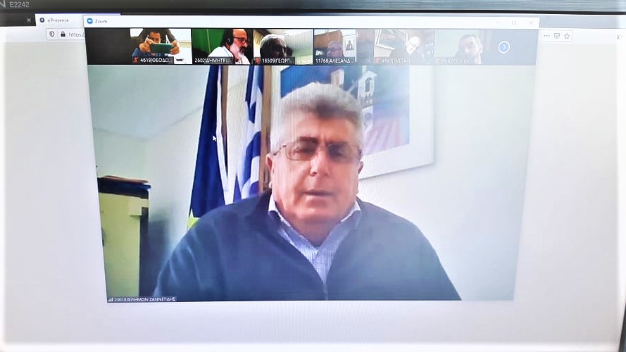 ΠΔΕ: Σε τηλεδιάσκεψη με Αντιπεριφερειάρχες Αγροτικής Ανάπτυξης συμμετείχε ο Θ. Βασιλόπουλος για τα αγροτικά ζητήματα