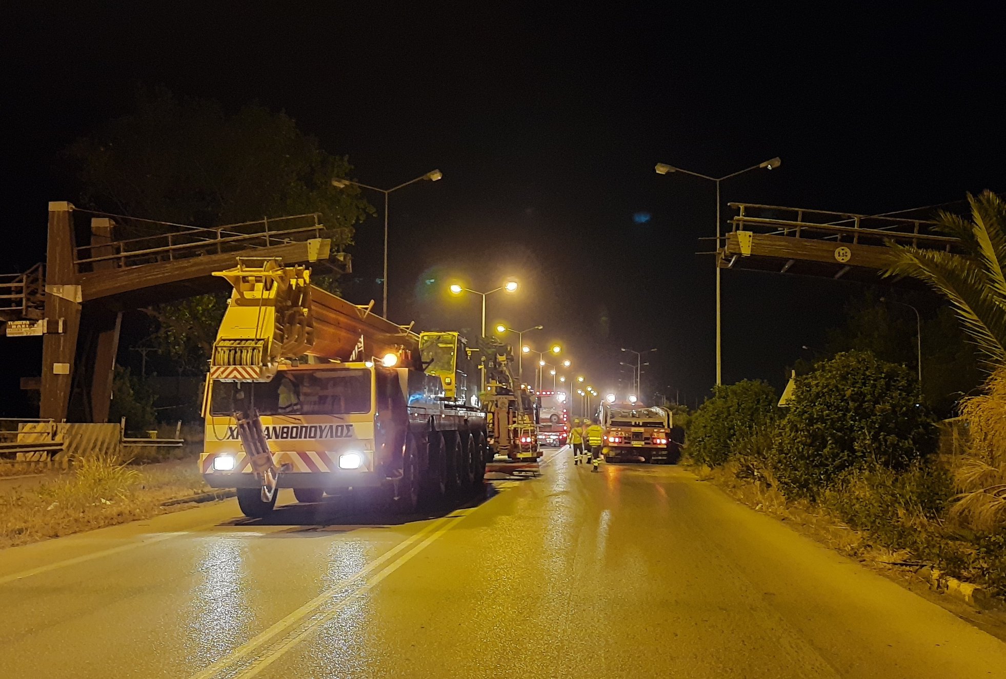 ΠΕ Ηλείας: Ολοκληρώθηκε η αποξήλωση της επικίνδυνης πεζογέφυρας στον ΟΑΕΔ στον Πύργο- Βασίλης Γιαννόπουλος: «Επιβεβλημένη η αποξήλωση λόγω της επικινδυνότητας» (photos)