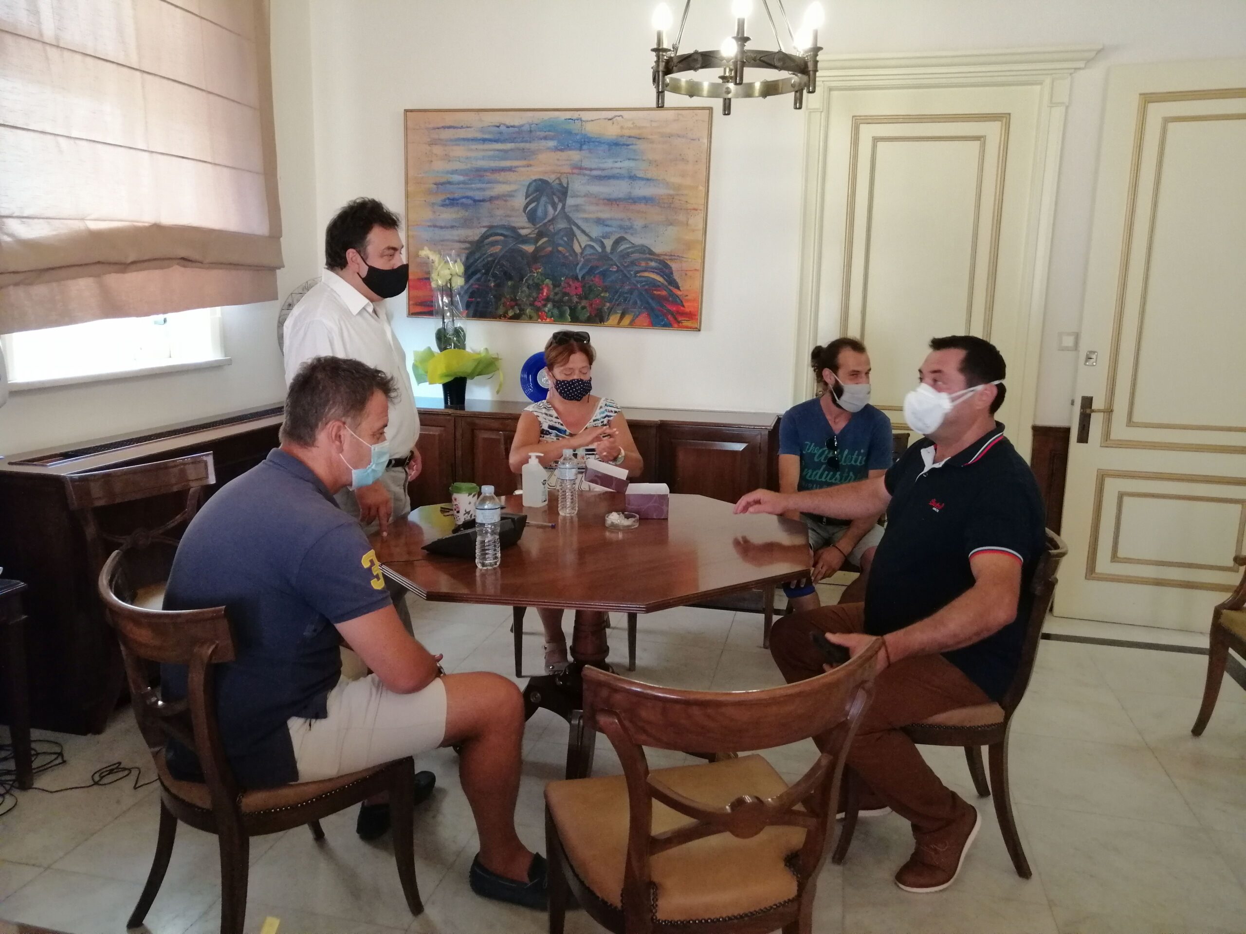 Δήμος Πύργου: Πλήθος ευχών στον Δήμαρχο Παναγιώτη Αντωνακόπουλο για την ονομαστική εορτή του